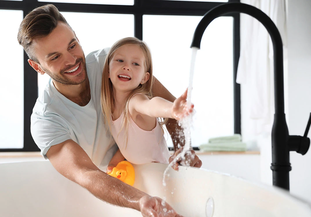 family hot water heat pump